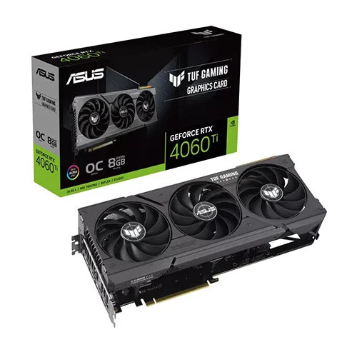 Asus TUF Gaming RTX 4060 TI OC 8GB Graphics Card TUF-RTX4060TI-O8G-GAMING Graphics Card