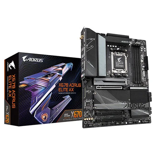 Gigabyte X670 Aorus Elite AX (AM5) Motherboard