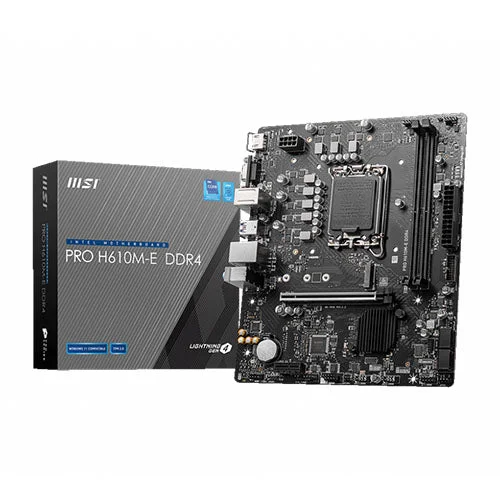 MSI PRO H610M-E DDR4 (LGA 1700) Motherboard