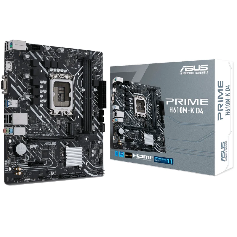 ASUS Prime H610M-K D4 Motherboard LGA 1700