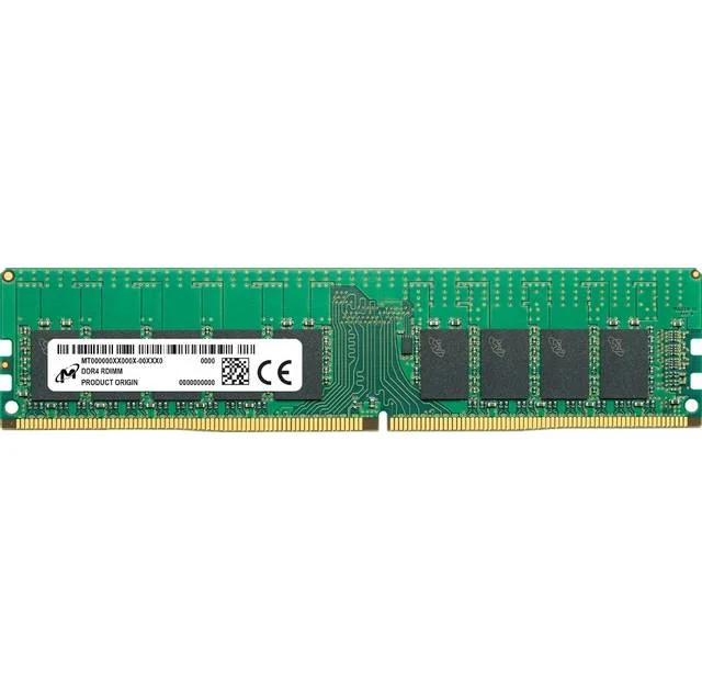 Micron Mta18Adf2G72Pdz-3G2E1 Ddr4-3200 16Gb/2Gx72 Ecc/Reg Cl22 Vlp Rdimm Server Memory