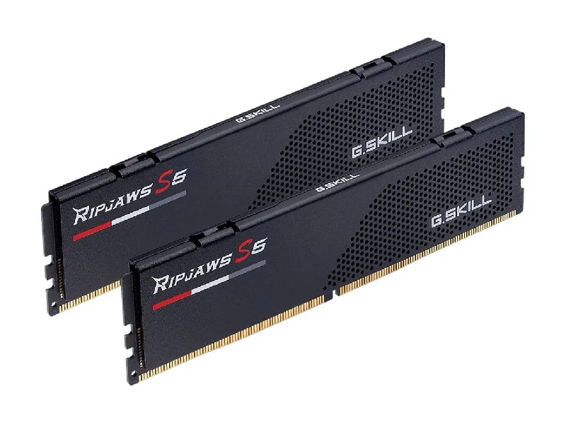 G.Skill Ripjaws S5 32GB (2x16GB) DDR5 RAM 6000MHz CL36 Desktop Memory - Black