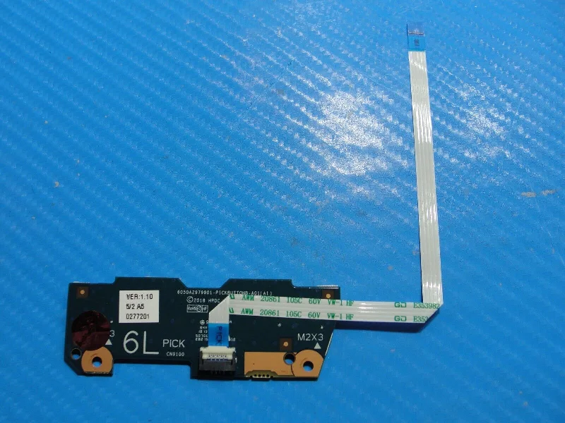 HP 17-by0053cl 17.3" Touchpad Mouse Button Board w/Cable 6050A2979901