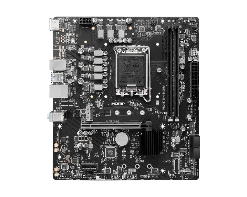 MSI PRO B760M-B DDR4,LGA 1700 mATX Motherboard