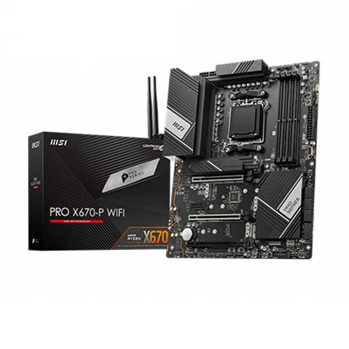 MSI PRO X670-P WiFi 4*DDR5 ATX (AM5) Motherboard