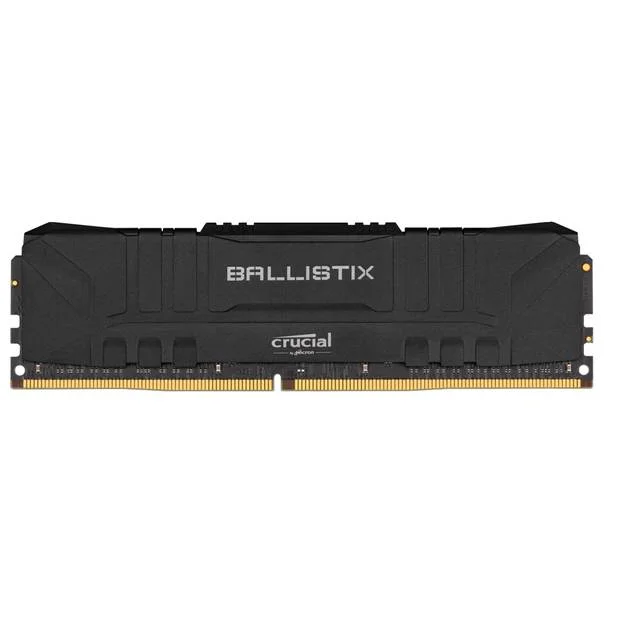 Crucial Ballistix Ddr4-3200 8Gb/1Gx64 Cl16 Desktop Gaming Memory (Black)