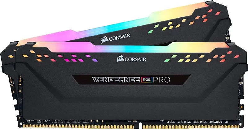 Corsair Vengeance RGB Pro 16GB Memory Kit (2 x 8GB), DDR4, 3600MHz (PC4-28800), CL18, DIMM Memory