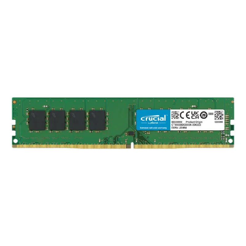 Crucial 8GB 3200MHz DDR4 Desktop Memory  Tray