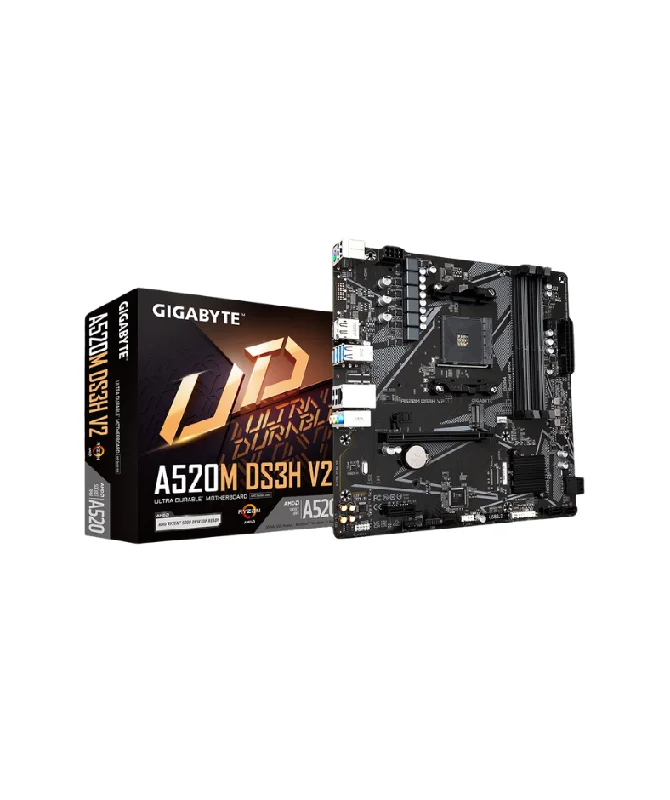 Gigabyte A520M DS3H V2 (AM4) Motherboard