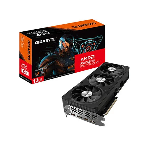 Gigabyte RX 7700 XT GAMING OC 12G GV-R77XTGAMING-OC-12GD Graphics Card