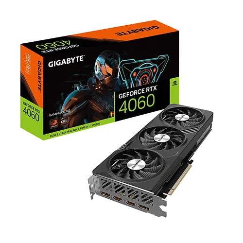 Gigabyte RTX 4060 Gaming OC 8GB GV-N4060GAMING-OC-8GD Graphics Card