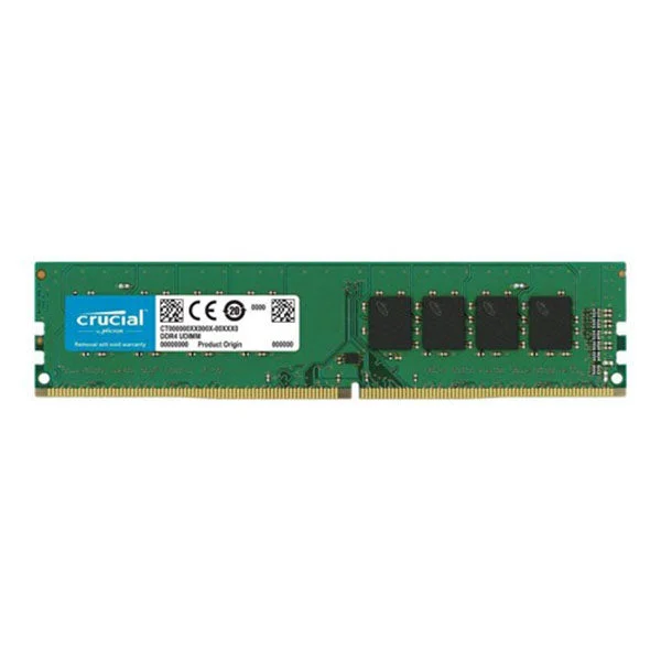 Crucial 8GB DDR4 RAM 2400Mhz CL17 UDIMM Desktop Memory Module