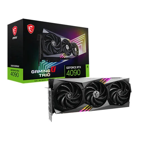 MSI RTX 4090 Gaming X TRIO 24G 24GB GDDR6X Graphics Card 912-V510-006