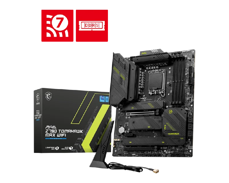 MSI MAG Z790 TOMAHAWK MAX WIFI DDR5,LGA 1700 ATX Motherboard