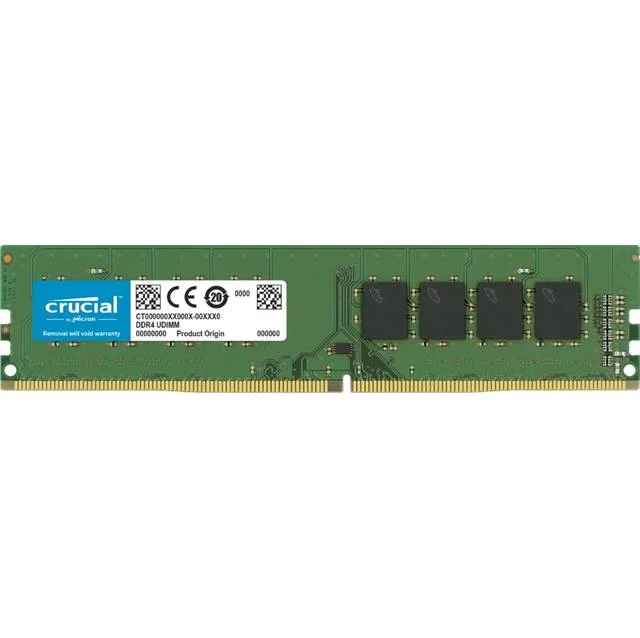 Crucial Ddr4-2666 8Gb/1Gx64 Cl19 Desktop Memory