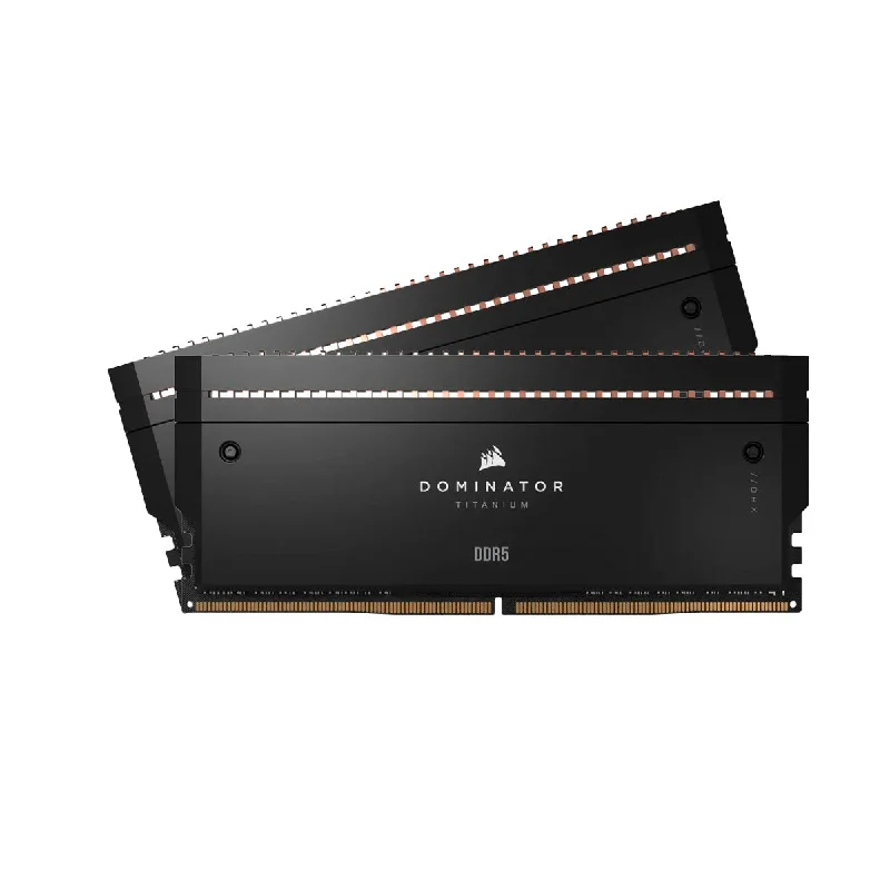 Corsair CMP32GX5M2X6600C32 DOMINATOR TITANIUM 32GB (2X16GB) DDR5-6600 CL32 Memory + Black Fin Accessory Kit