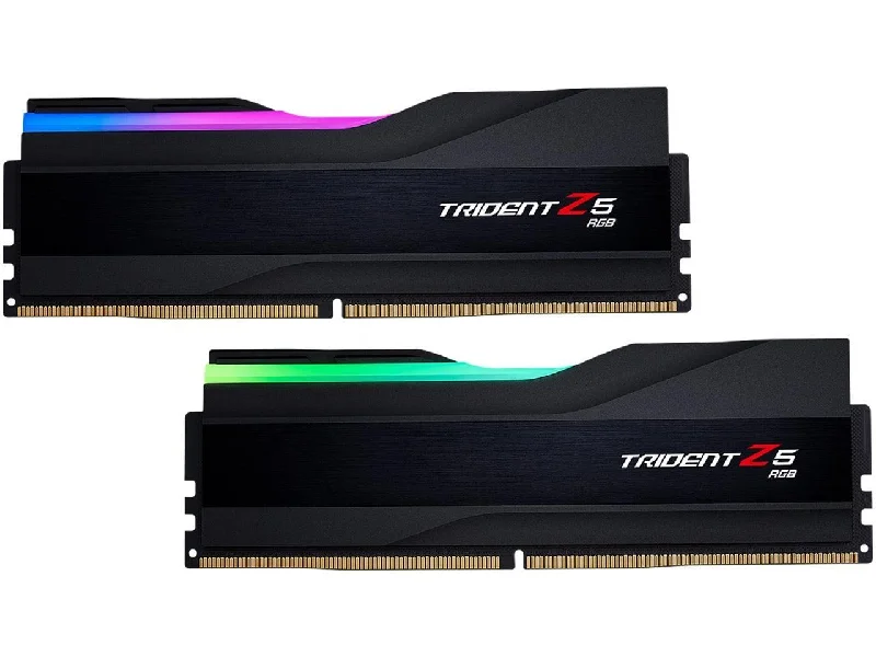 G.Skill Trident Z5 RGB 32GB (2x16GB) DDR5 RAM 7600MHz CL36 Desktop Memory - Black