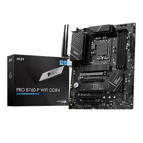 MSI Pro B760-P WiFi DDR4 LGA1700 Motherboard