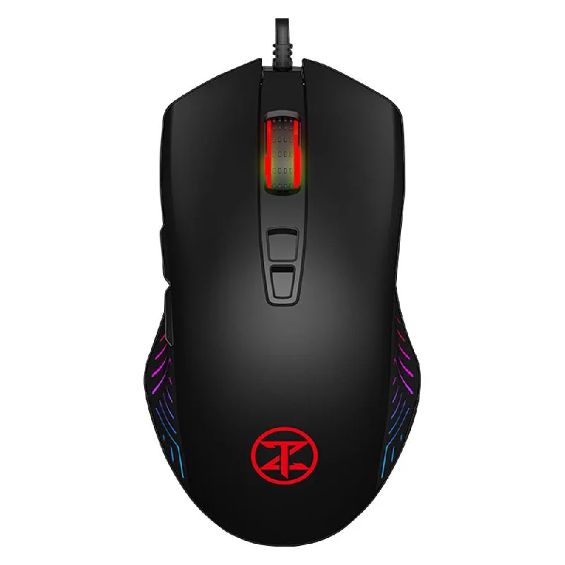 Techno Zone V-70-FPS Wired RGB Gaming Mouse 10000Dpi