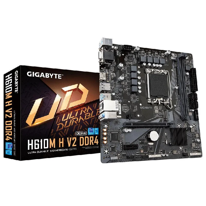 Gigabyte H610M H V2 DDR4 Motherboard LGA 1700