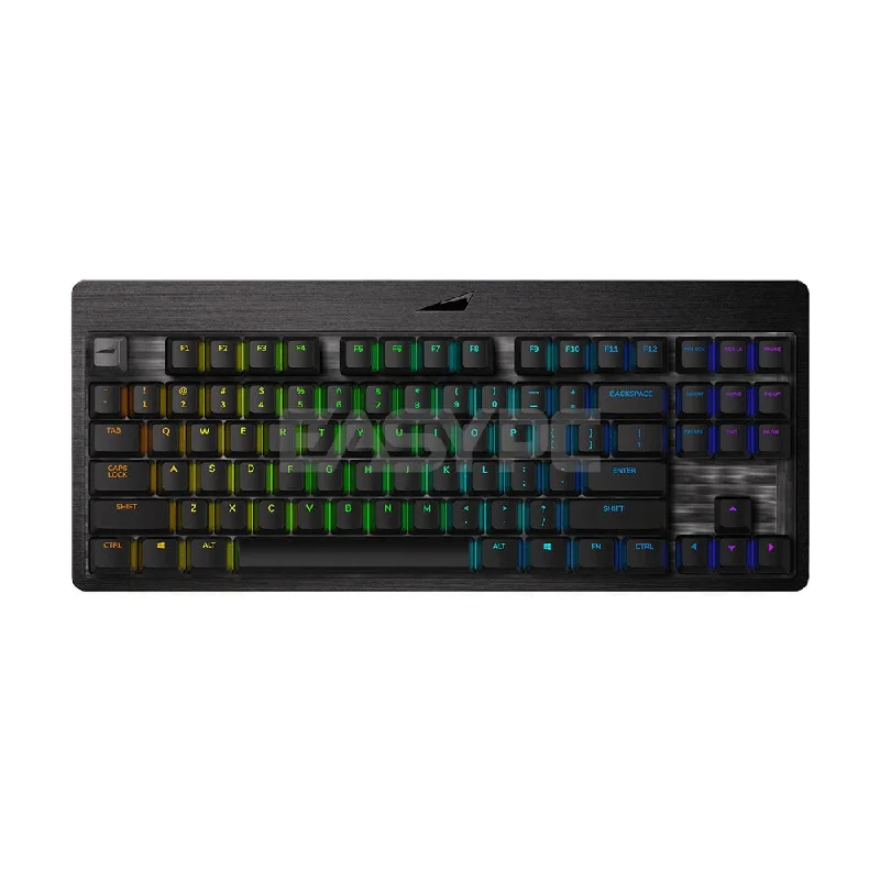 Mountain Everest Core RGB Backlight MX Red/MX Silent Black USB Type C Extra Smooth Mechanical Keyboard 18LIG