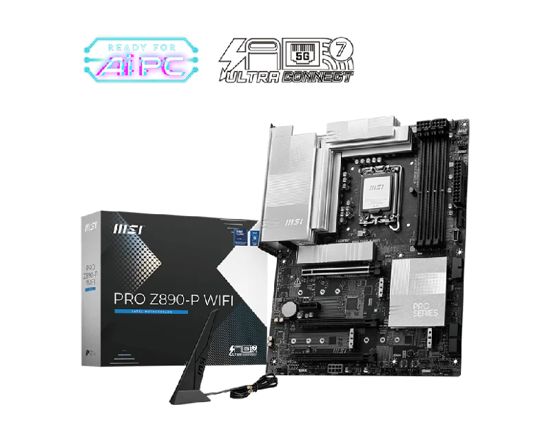 MSI PRO Z890-P WIFI DDR5,LGA 1851 ATX Motherboard