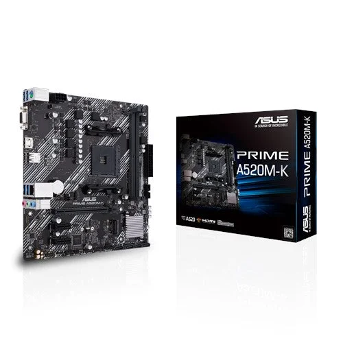 Asus Prime A520M-K (AM4) Motherboard