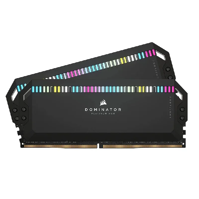 Corsair Dominator Platinum RGB 64GB (32GBx2) DDR5 5600MHz CL40 Desktop RAM (Black)