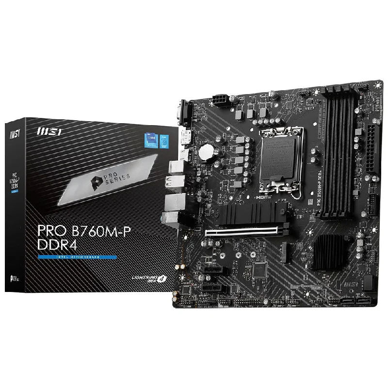 MSI Pro B760M-P DDR4 Motherboard LGA 1700