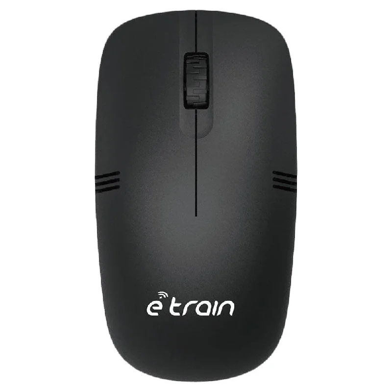 E-Train MO10B Wireless Mouse 1200Dpi - Black