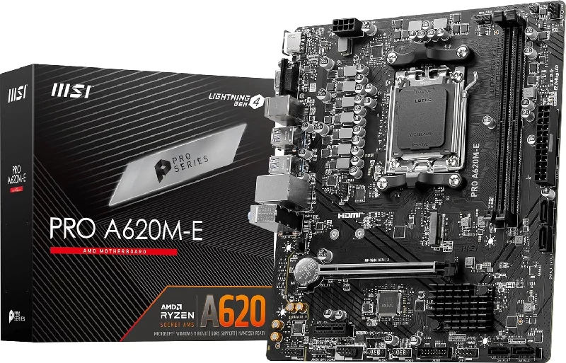 MSI PRO A620M-E DDR5,Socket AM5 mATX Motherboard