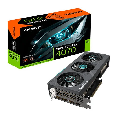 Gigabyte RTX 4070 Eagle OC 12GB Graphics Card GV-N4070EAGLE OC-12GD