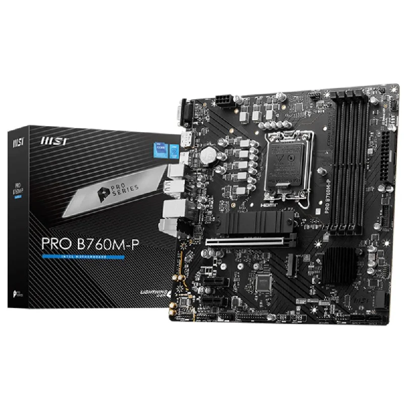 MSI PRO B760M-P DDR5 Motherboard LGA 1700