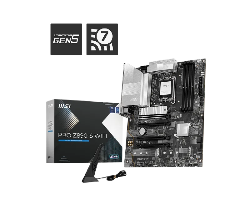 MSI PRO Z890-S WIFI DDR5,LGA 1851 ATX Motherboard