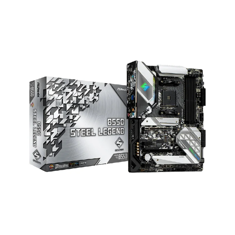 Asrock B550 Steel Legend AM4 DDR4 Motherboard