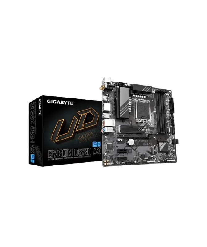 Gigabyte B760M DS3H AX DDR5 LGA1700 Motherboard