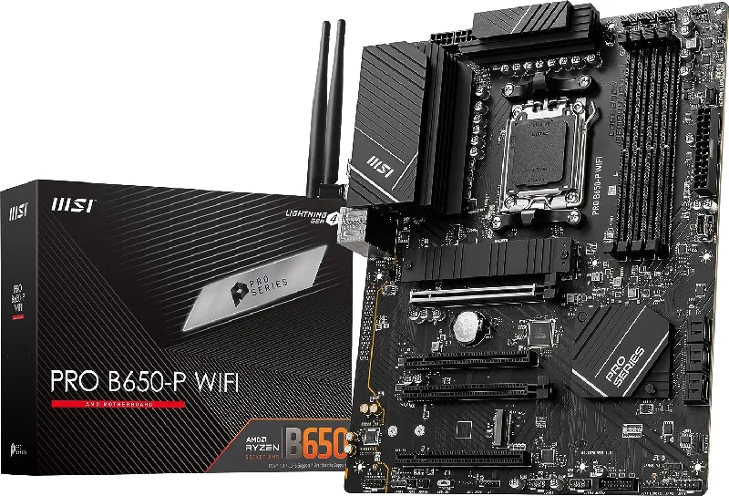 MSI PRO B650-P WIFI DDR5,Socket AM5 ATX Motherboard