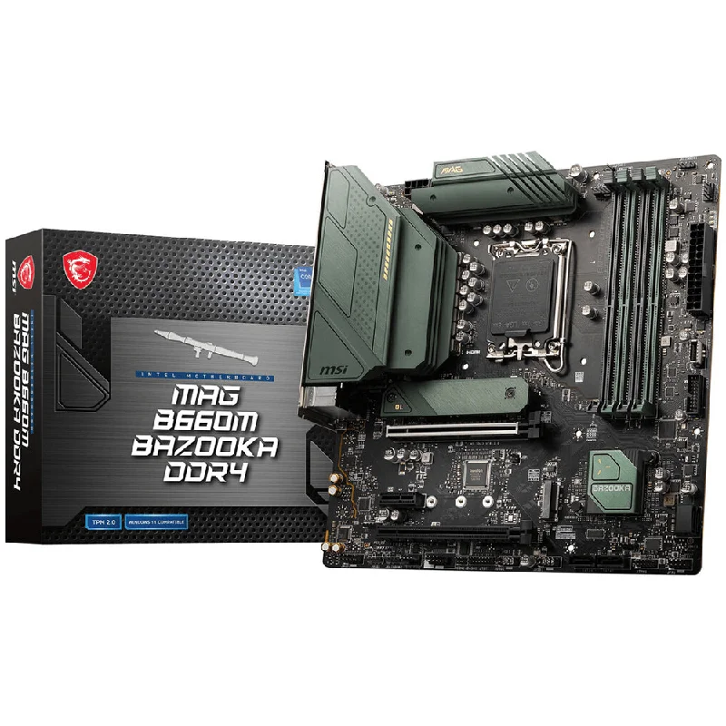 MSI MAG B660M BAZOOKA DDR4 Motherboard LGA 1700