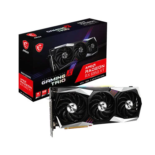 MSI Radeon RX 6950 XT Gaming X Trio 16GB GDDR6 Graphics Card