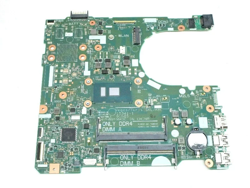 New Dell OEM Inspiron 3567 Motherboard w/ Intel i5-7200U SR342 IVA01 D71DF