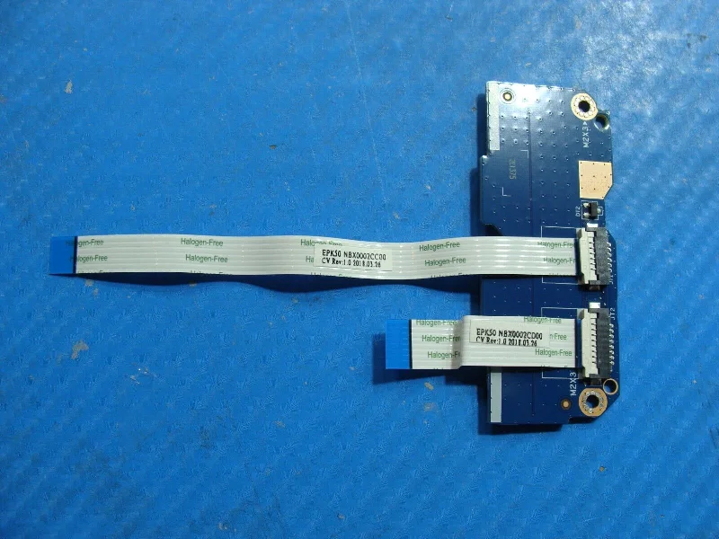 HP 15-da0033wm 15.6" Genuine Touchpad Mouse Buttons Board w/Cables LS-G073P