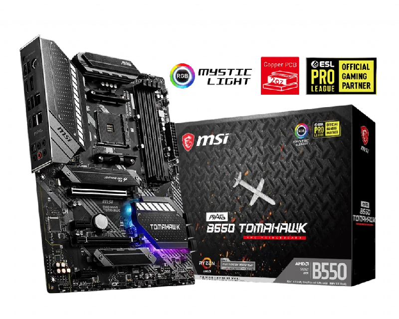 MSI MAG B550 Tomahawk (AM4) Motherboard