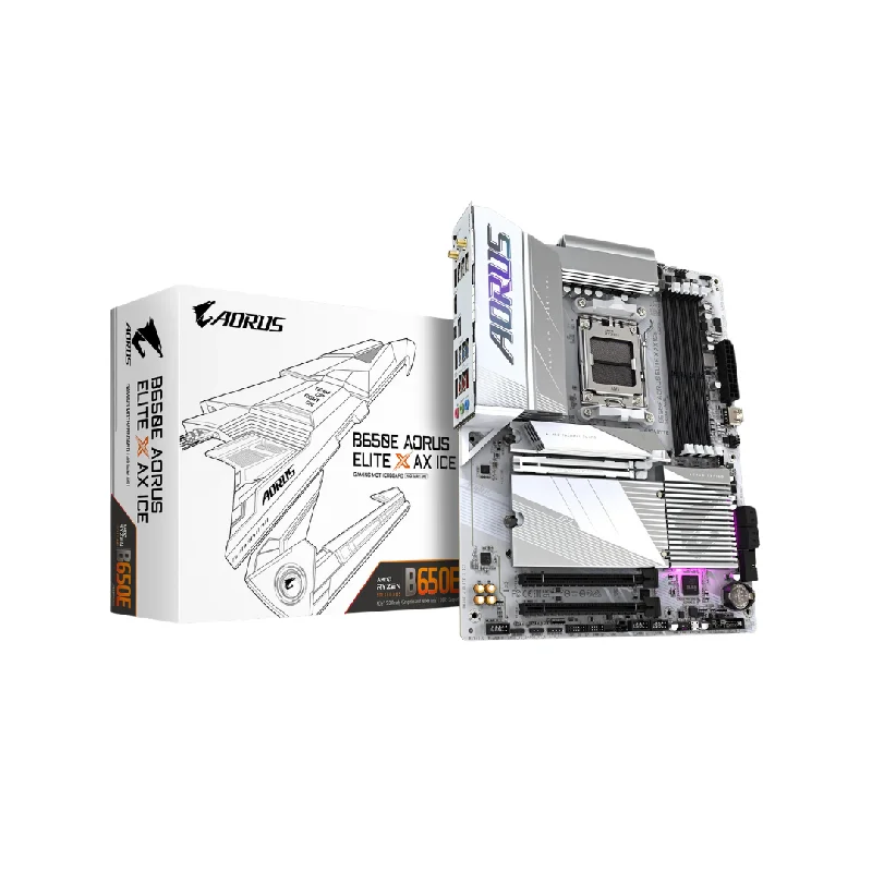 Gigabyte B650E AORUS ELITE X AX ICE (AM5) Motherboard