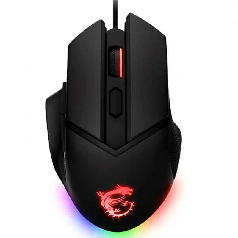 MSI Clutch GM20 Elite Wired RGB Gaming Mouse 6400Dpi