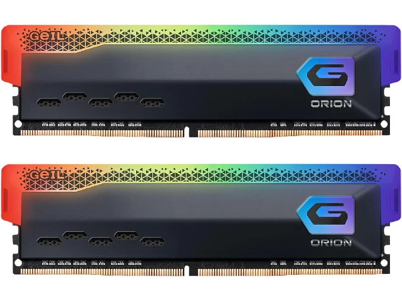 Geil Orion Rgb Amd Edition 16Gb (2 X 8Gb) 288-Pin Ddr4 Sdram Ddr4 3200 (Pc4 25600) Desktop Memory Model Gaosr416Gb3200C16Adc