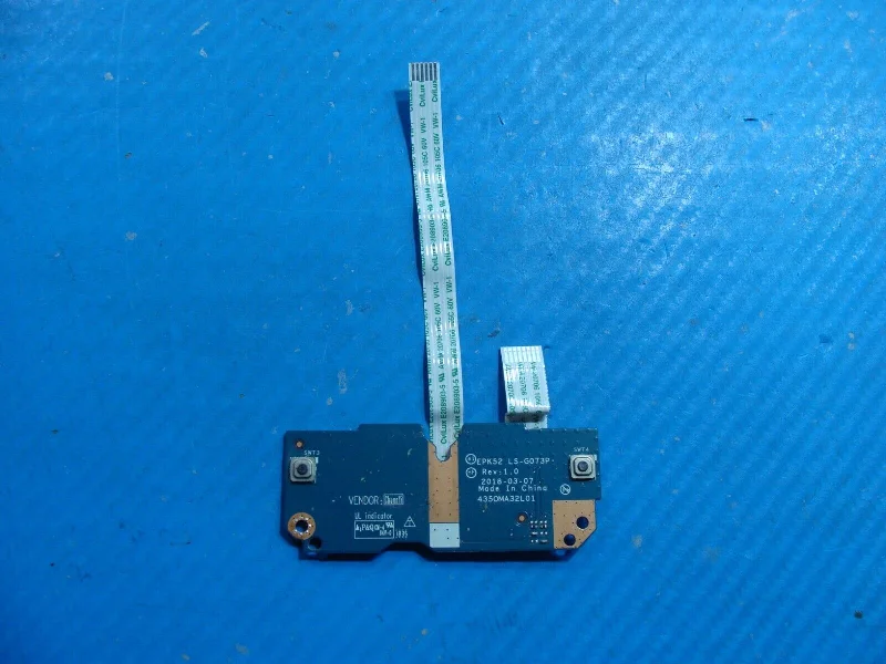 HP 15-da0073ms 15.6" Touchpad Mouse Buttons Board w/Cables LS-G073P