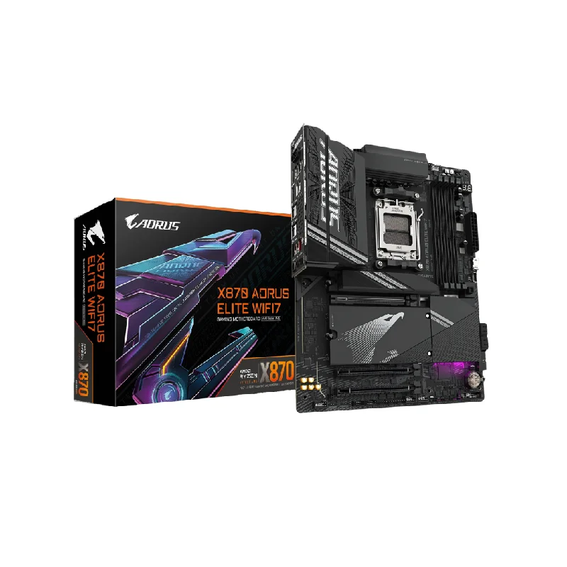 Gigabyte X870 Aorus Elite WiFi7 4*DDR5 (AM5) Motherboard