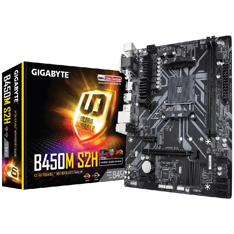 Gigabyte B450M S2H Motherboard AM4