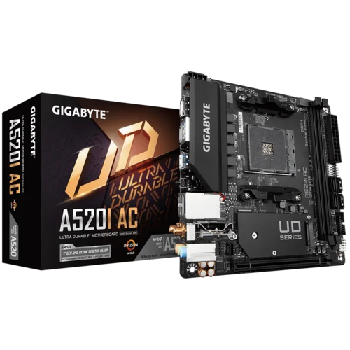 Gigabyte A520I AC (AM4) ITX Motherboard