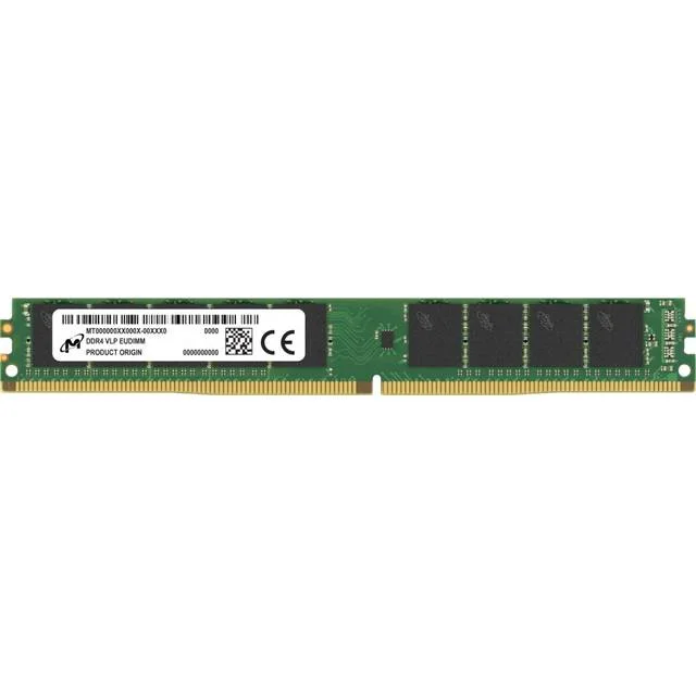 Micron Ddr4-2666 32Gb Vlp Ecc Udimm Cl19 Server Memory